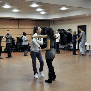 Workshop bachata à Vaux-le-Pénil 2013