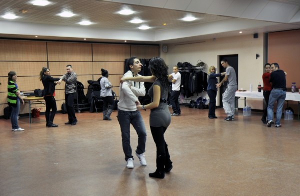 Workshop bachata à Vaux-le-Pénil 2013